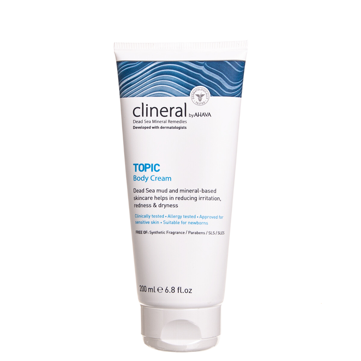 Ahava, Clineral Topic, Dead Sea minerals, Anti-Irritation, Body Cream, Body, 200 ml