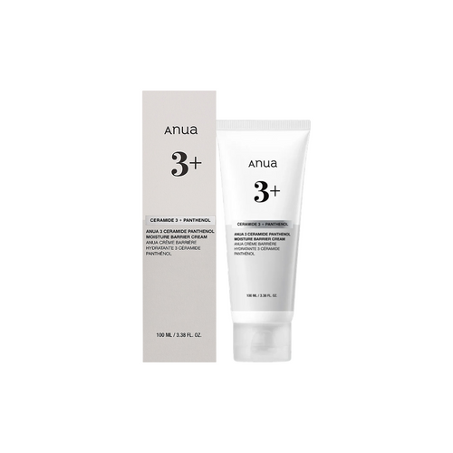 Anua, 3+, 3 Ceramide + Panthenol, Moisturizing, Cream, For Face, 100 ml