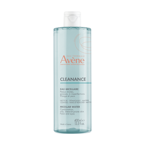 Avene, Cleanance, Makeup Removing, Micellar Water, All Skin Types, 400 ml
