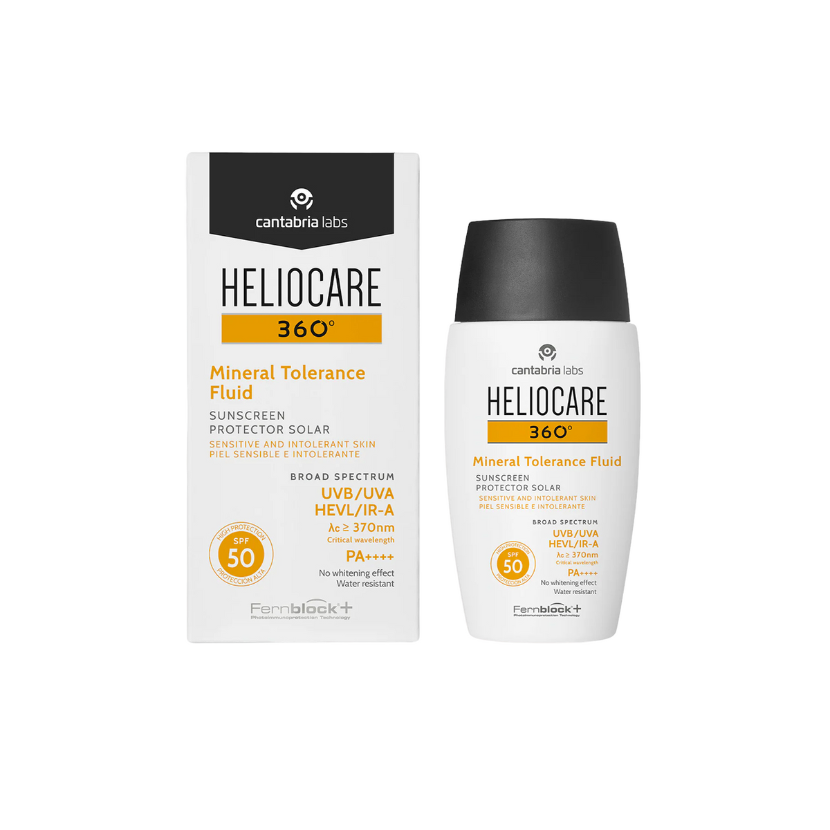 Cantabria Labs, Heliocare 360o, Sun Protection, Sunscreen Fluid, SPF 50, 50 ml