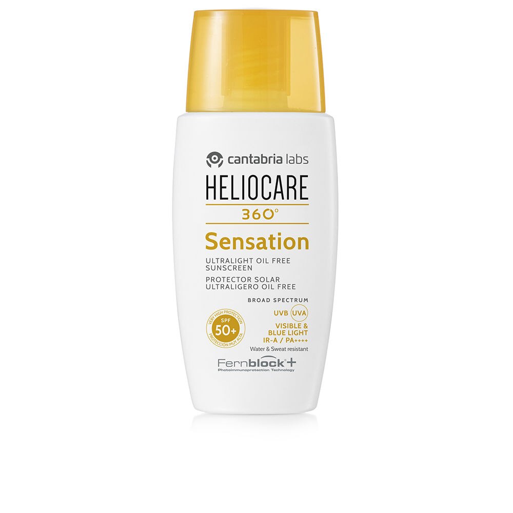 Cantabria Labs, Heliocare 360o Sensation, Protective, Sunscreen Cream, SPF 50+, 50 ml