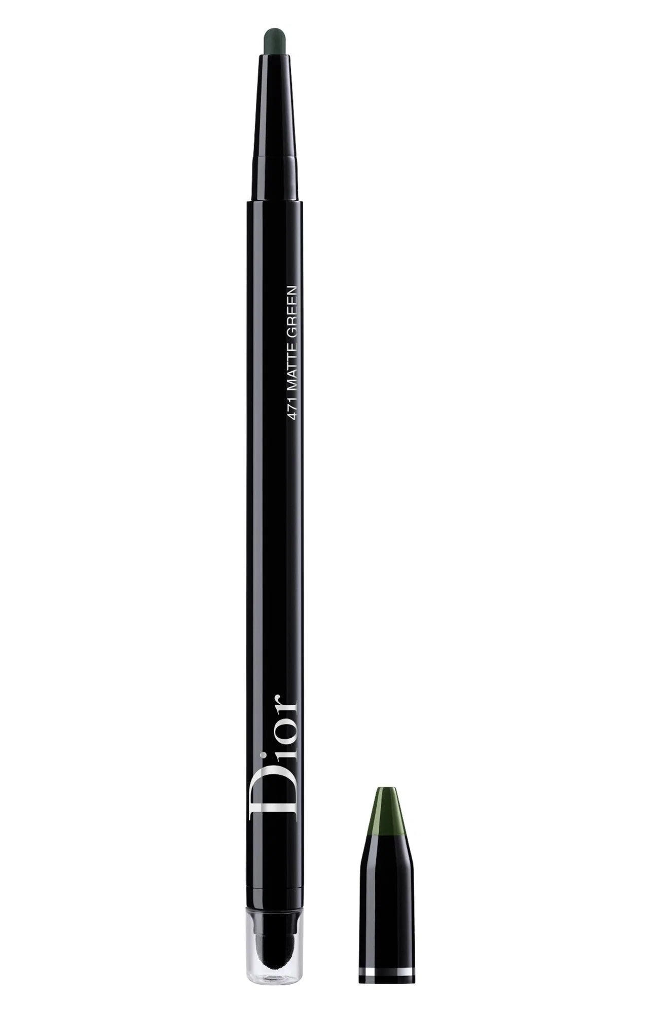 Christian Dior, Diorshow On Stage, Waterproof, Double-Ended, Kohl Eyeliner, 471, Matte Green, 1.2 g