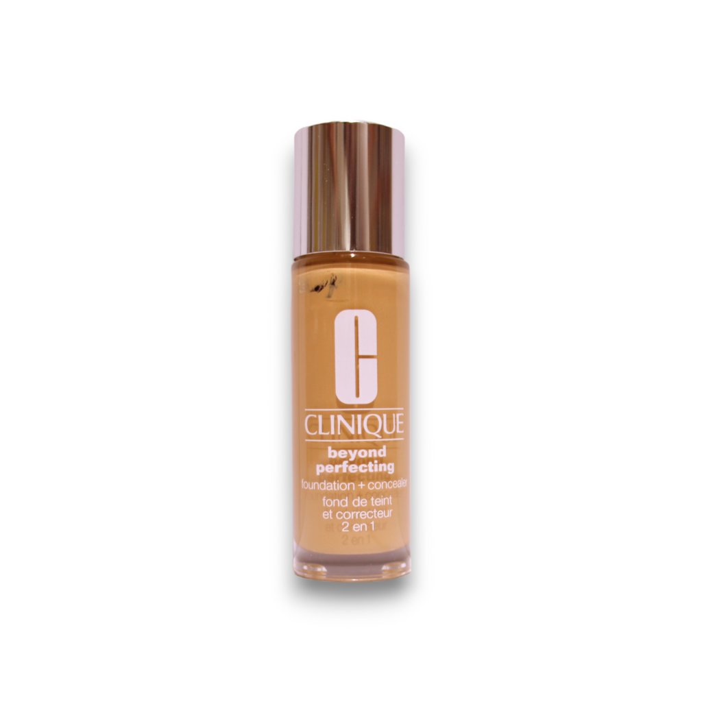 Clinique, Beyond Perfecting, Paraben-Free, Matte Finish, Liquid Foundation & Concealer 2-In-1, 48, Oat, 30 ml