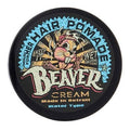 Cock Grease, Beaver Cream Water Type, Hair Styling Pomade, Shine Finish, Light To Medium Hold, 110 g