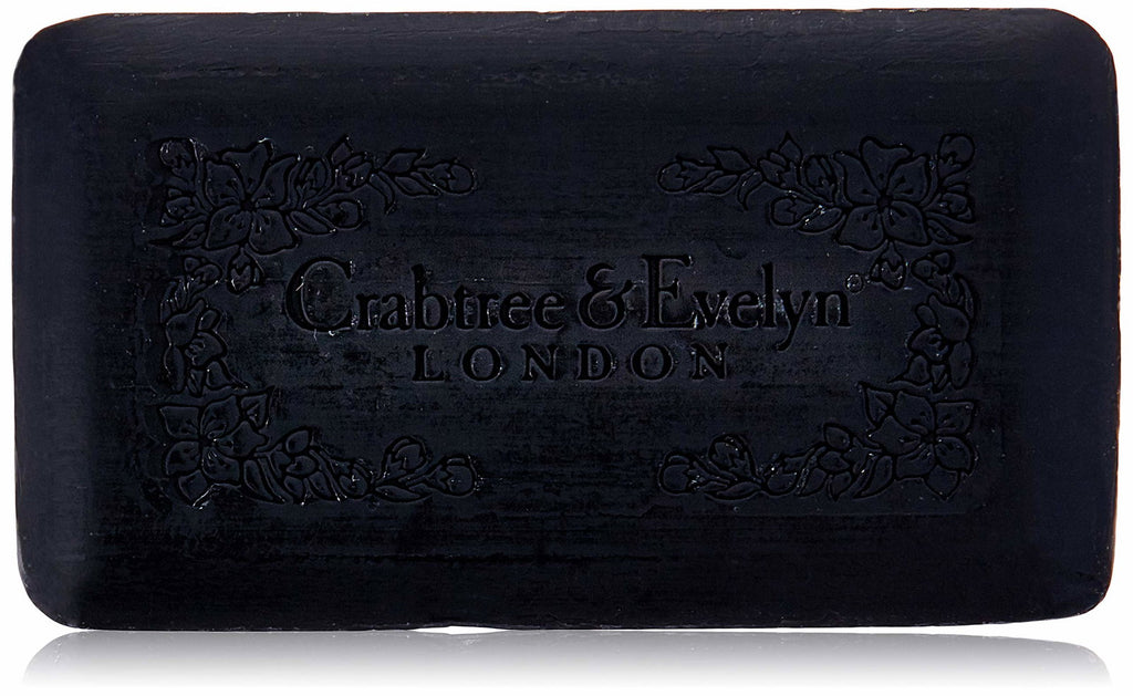 Crabtree & Evelyn, Black Sea Mud and Seaweed, Scented Soap Bar, 158 g
