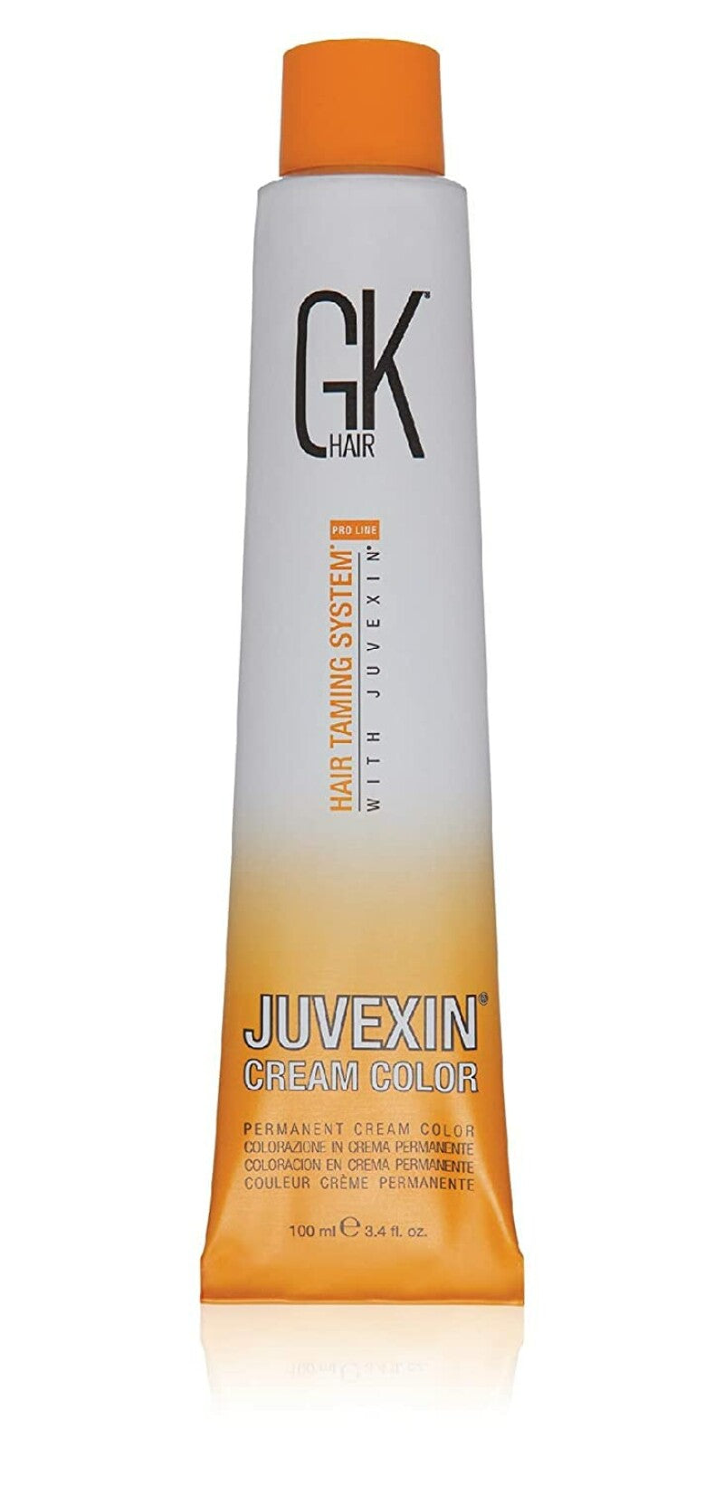 Global Keratin, Cream Colour, Permanent Hair Dye, 8.13 Ash Golden Light Blonde, 100 ml