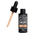 Gosh, Drops, Liquid Foundation, 004, Natural, SPF 10, 30 ml