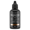 Gosh, Foundation Plus+, Cover & Conceal, Liquid Foundation, 010, Tan, SPF15, 30 ml