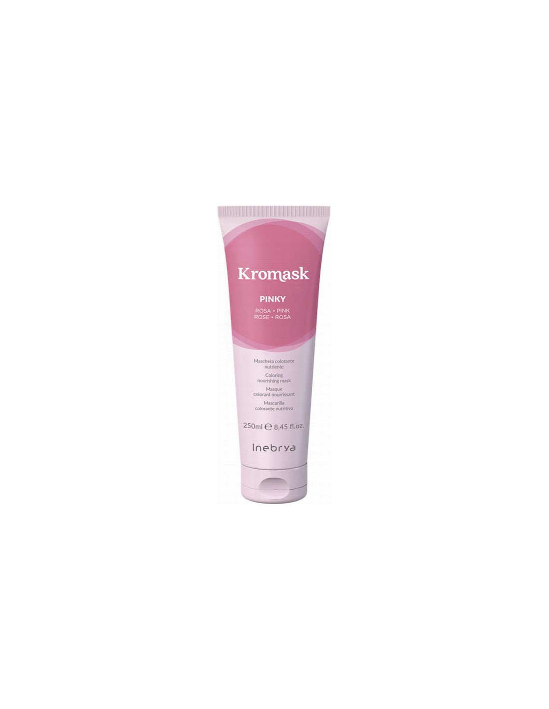 Inebrya, Kromask, Hair Colouring Cream Mask, Nourishing, Pinky, 250 ml