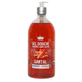 Les Petites Bains de Provence, Santal, Shower Gel, For Body, Face & Hair, For Sensitive Skin, 1000 ml
