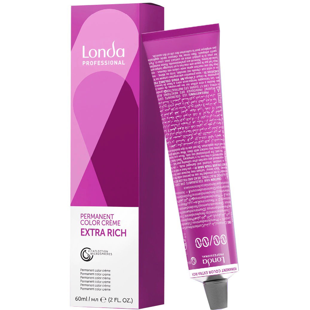 Londa Professional, Londacolor, Permanent Hair Dye, 12/1 Special Ash Blond, 60 ml