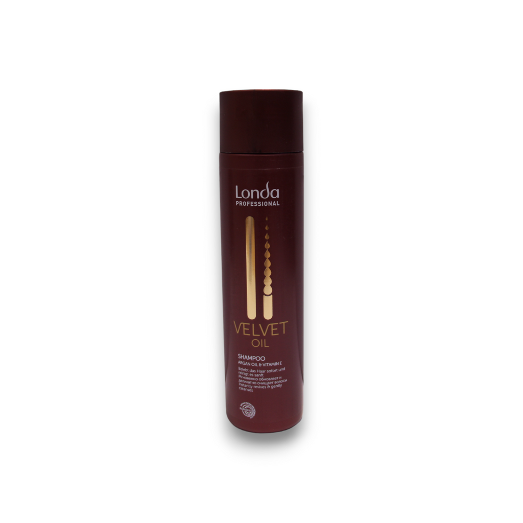 Londa Professional, Velvet Oil, Argan Oil & Vitamin E, Hair Shampoo, For Repairing, 250 ml