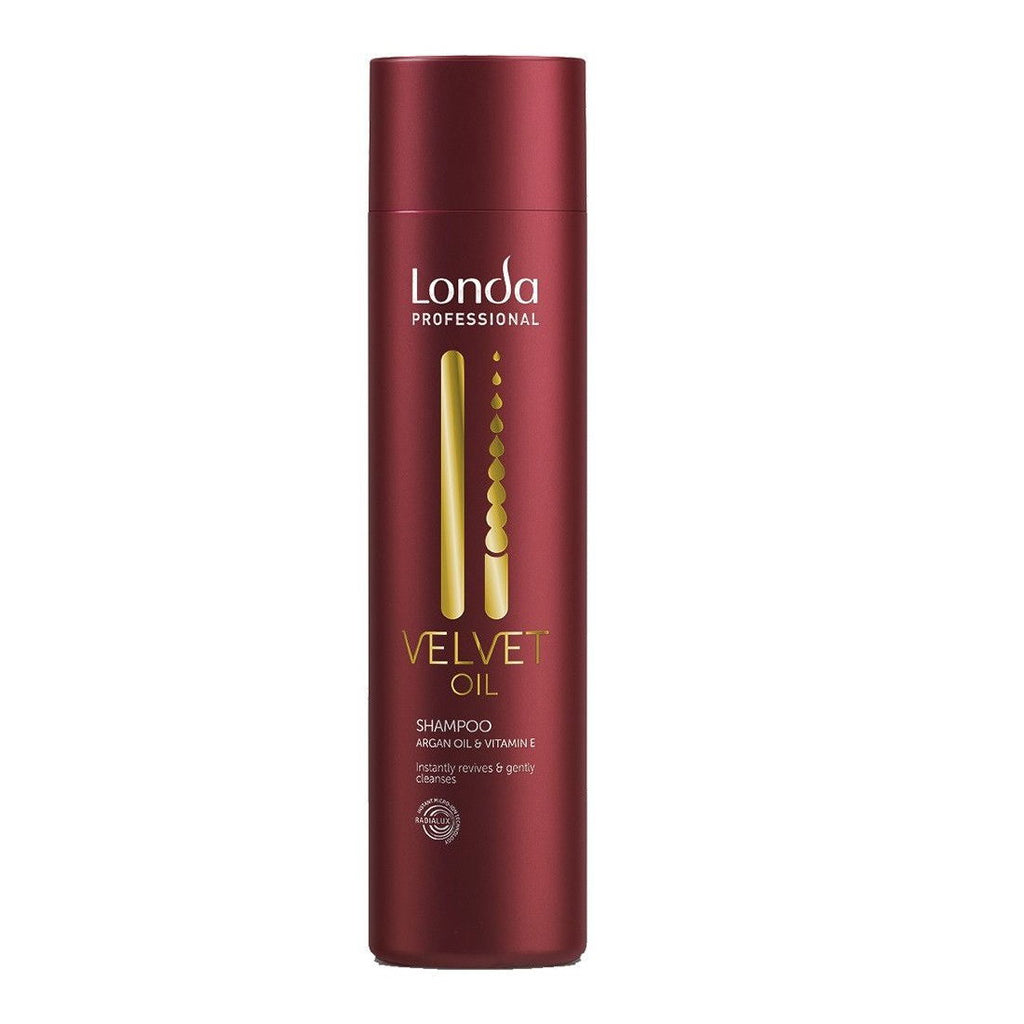 Londa Professional, Velvet Oil, Argan Oil & Vitamin E, Hair Shampoo, For Repairing, 250 ml