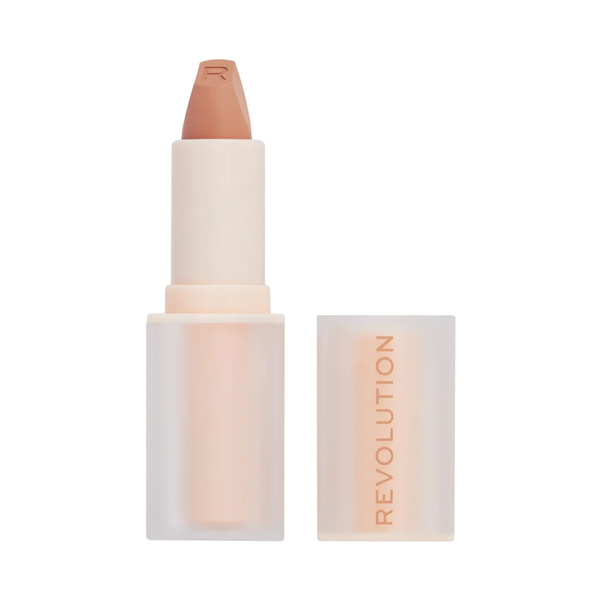 Makeup Revolution, Lasting Kiss, Cream Lipstick, Lover Nude, 3.2 g