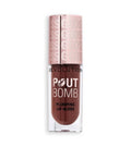 Makeup Revolution, Pout Bomb, Plumping, Lip Gloss, Espresso Cool, 4.6 ml