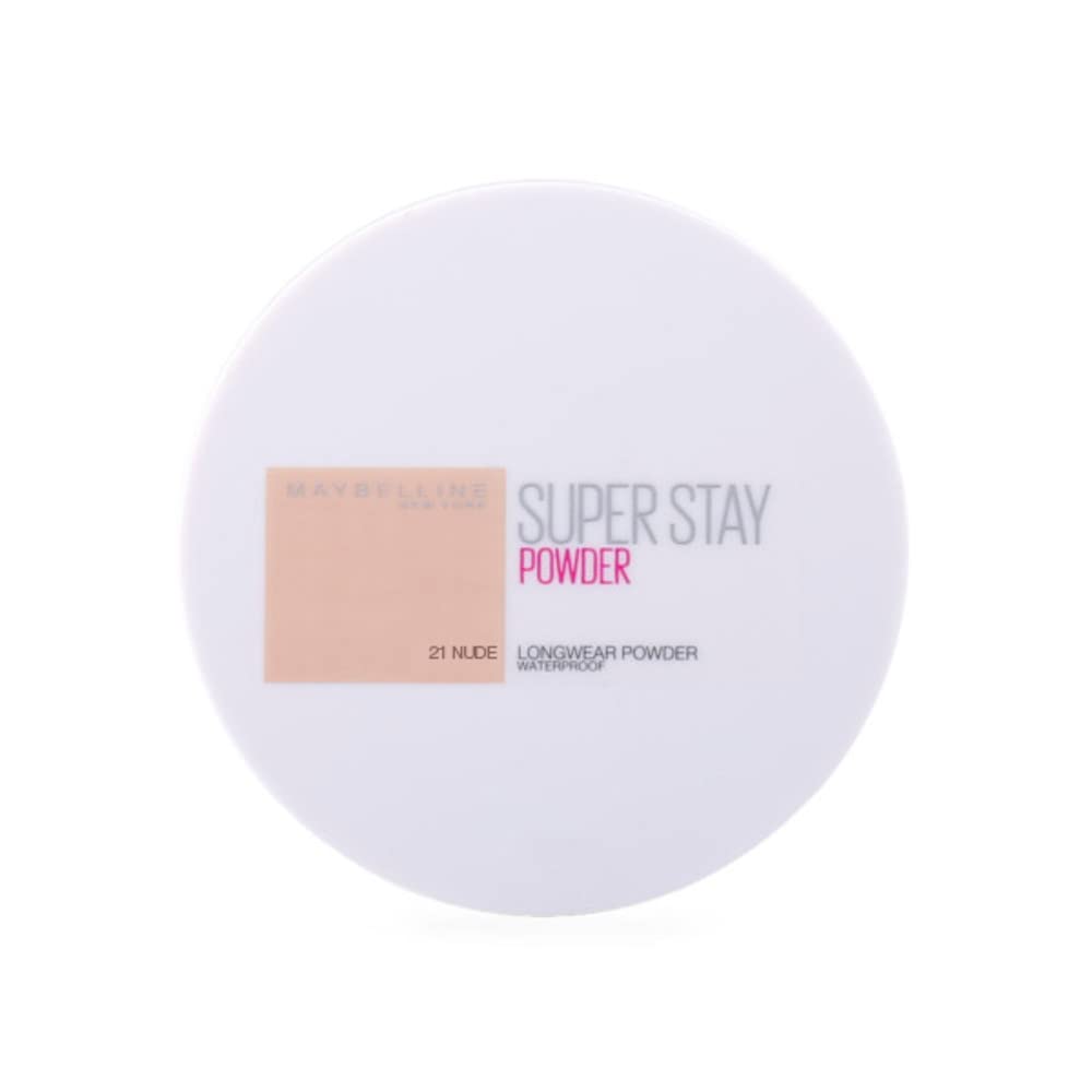 Maybelline, Superstay, Long Wearing, Compact Powder, 21, Nude, 9 g