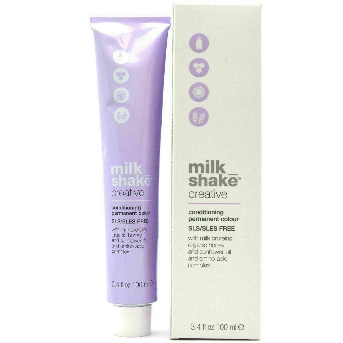 Milk Shake, Creative, SLS/SLES-Free, Permanent Hair Dye, 4.564MR Red Mahogany Medium Brown, 100 ml