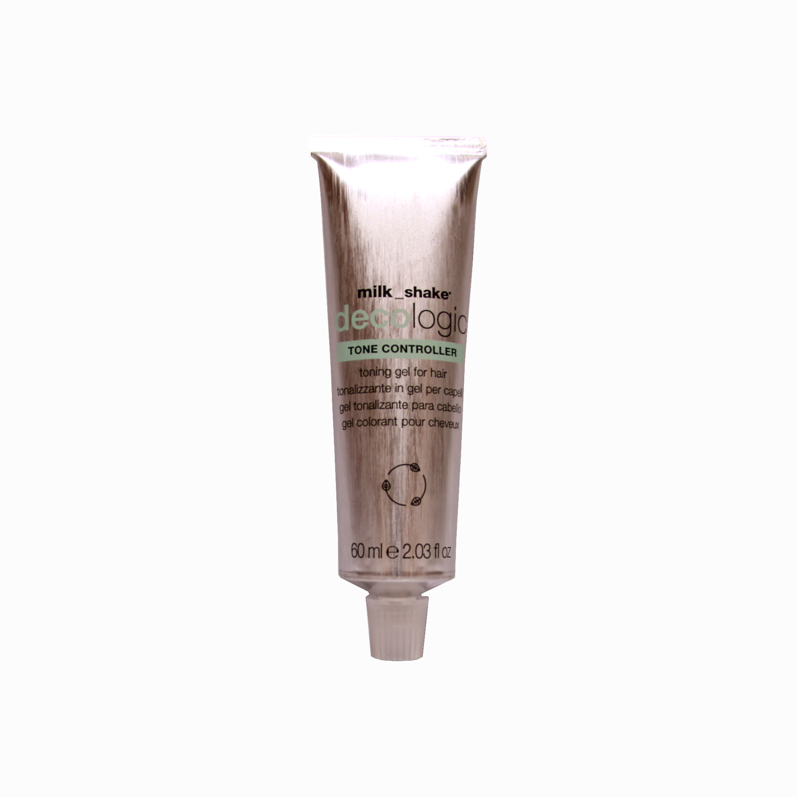 Milk Shake, Decologic Tone Controller, Silk Proteins, Hair Colouring Cream Toner,  Amethist Gray, For Lightened Hair, 60 ml