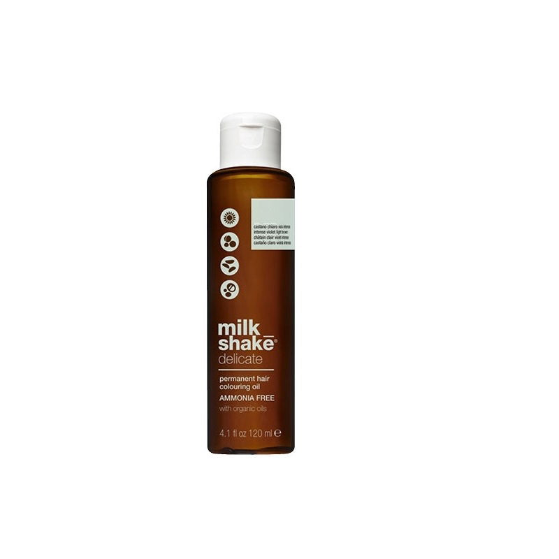 Milk Shake, Delicate, Ammonia-Free, Permanent Hair Colouring Oil, 8.33 Deep Golden Light Blonde, 120 ml