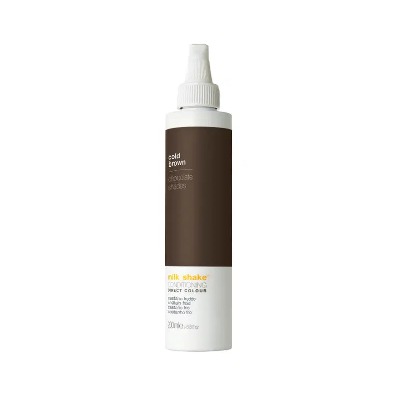 Milk Shake, Direct Colour, Ammonia-Free, Hair Colour Conditioner,  Cold Brown, 200 ml
