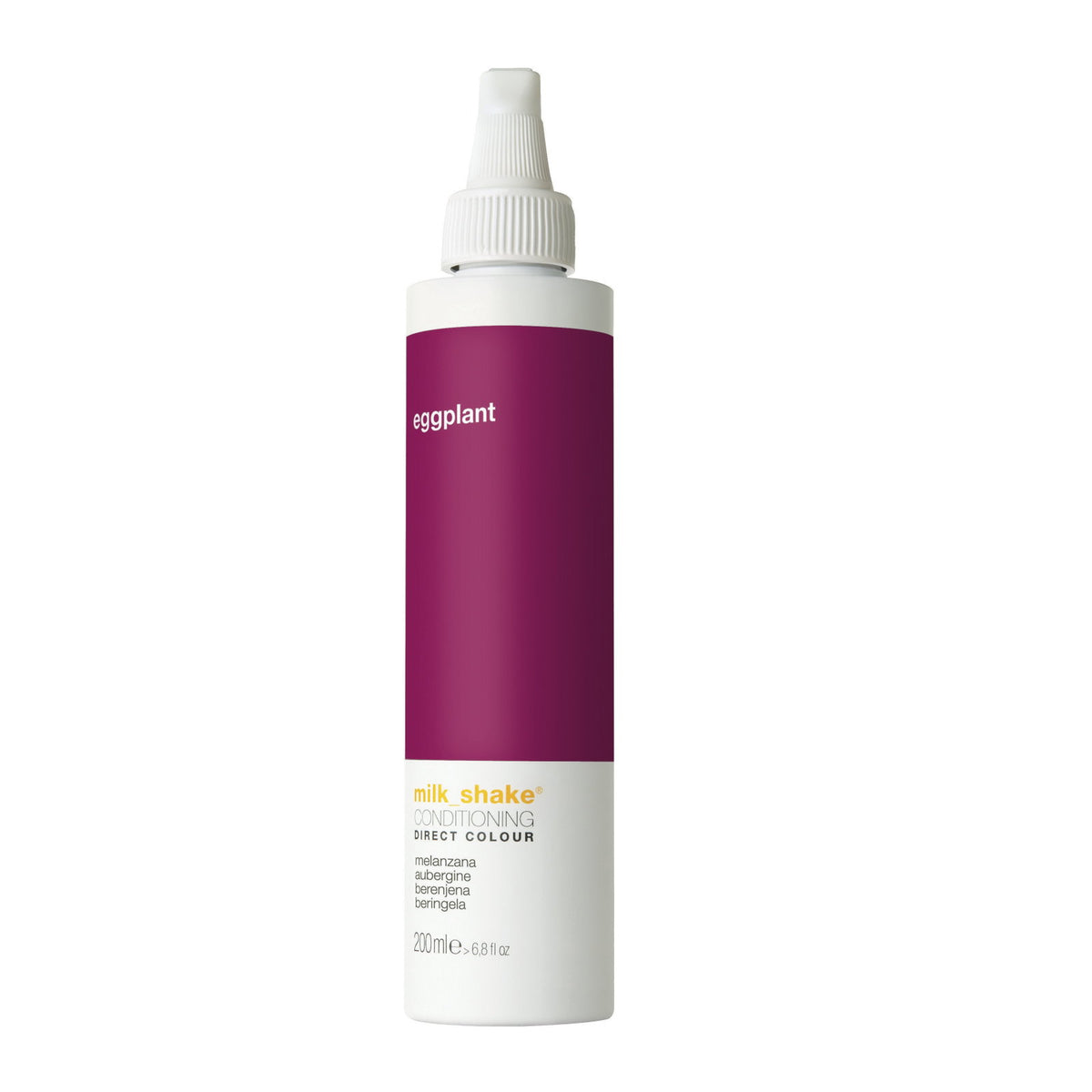 Milk Shake, Direct Colour, Ammonia-Free, Hair Colour Conditioner, Eggplant, 200 ml