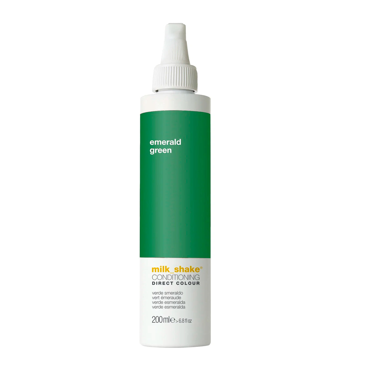 Milk Shake, Direct Colour, Ammonia-Free, Hair Colour Conditioner, Emerald Green, 200 ml