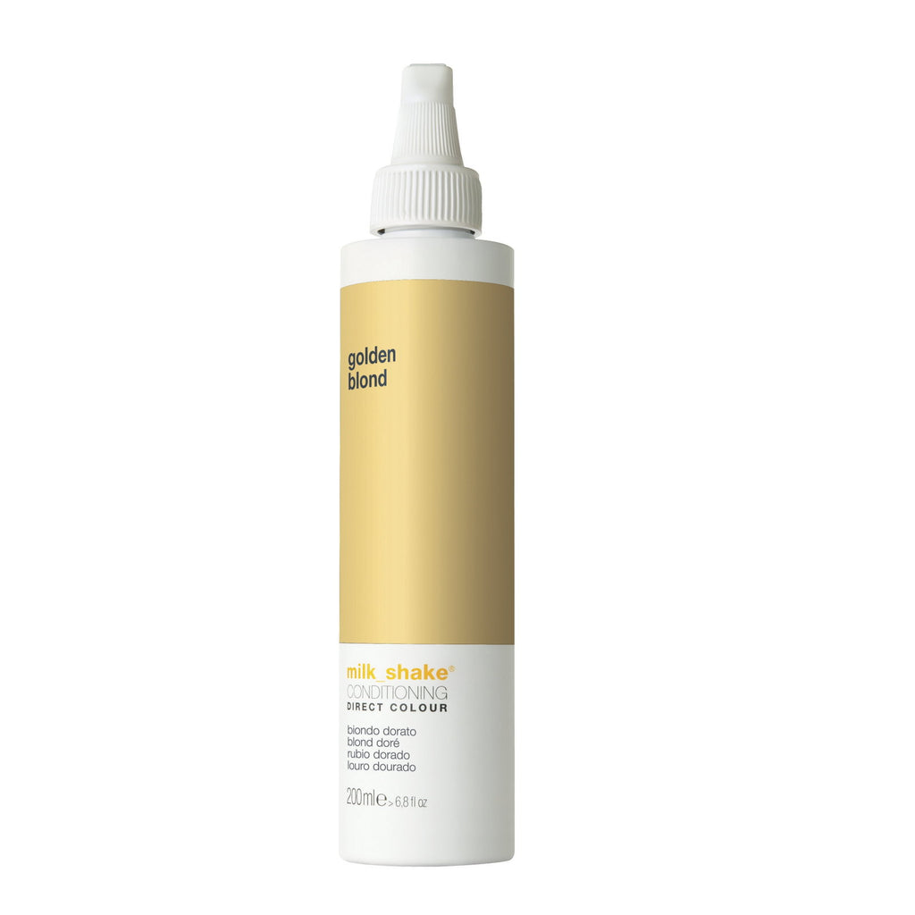Milk Shake, Direct Colour, Ammonia-Free, Hair Colour Conditioner, Golden Blond, 200 ml