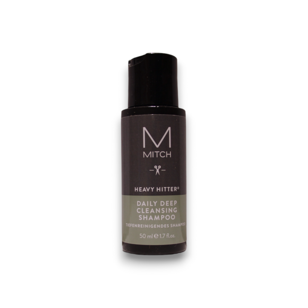 Mitch by Paul Mitchell, Hair Care Heavy Hitter, Paraben-Free, Hair Shampoo, Deep Cleansing, 50 ml