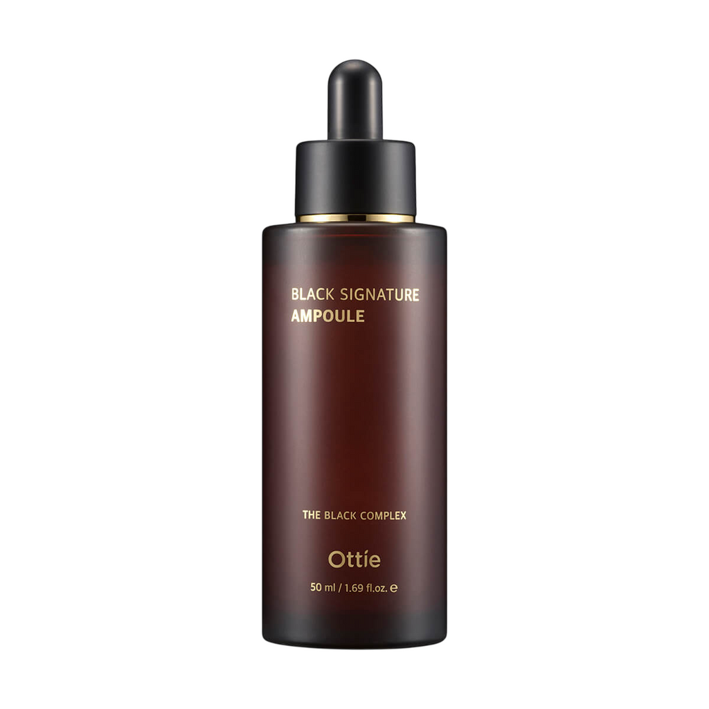 Ottie, Black Line, Snail Mucin, Hydrating & Regenerating, Day & Night, Serum, For Face, 50 ml
