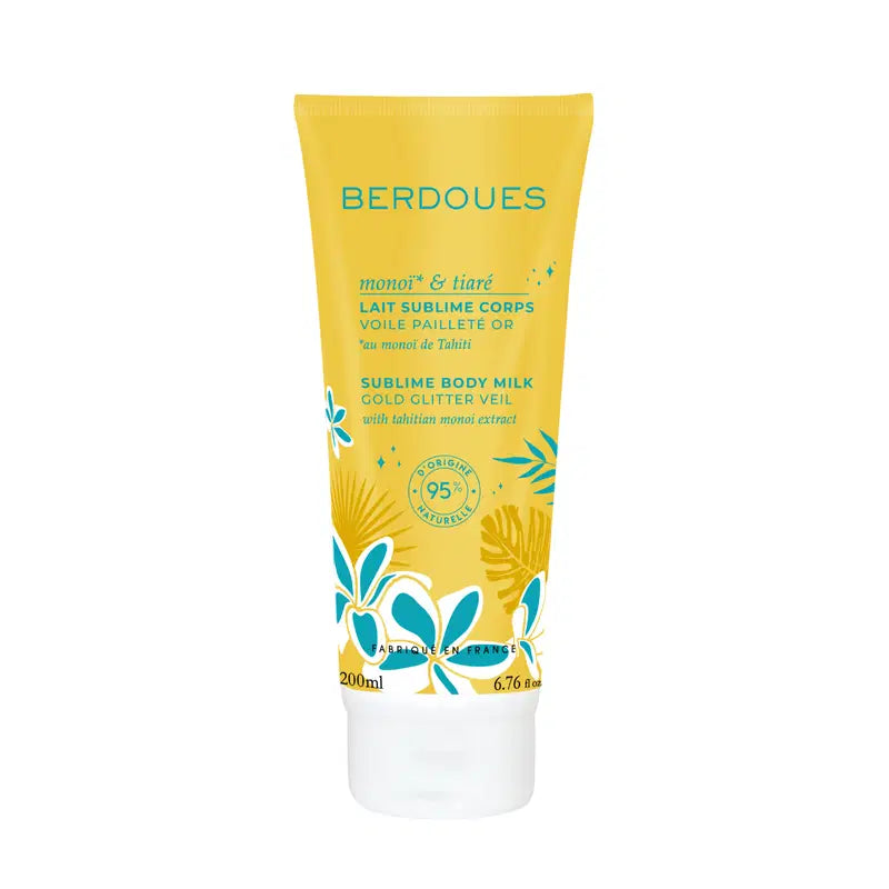 Parfums Berdoues, Monoi & Tiare, Sparkling, Body Milk, 200 ml