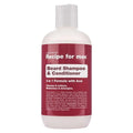 Recipe For Men, Beard Shampoo & Conditioner, Cleansing and Conditioning, Beard Shampoo, Moisture, 250 ml
