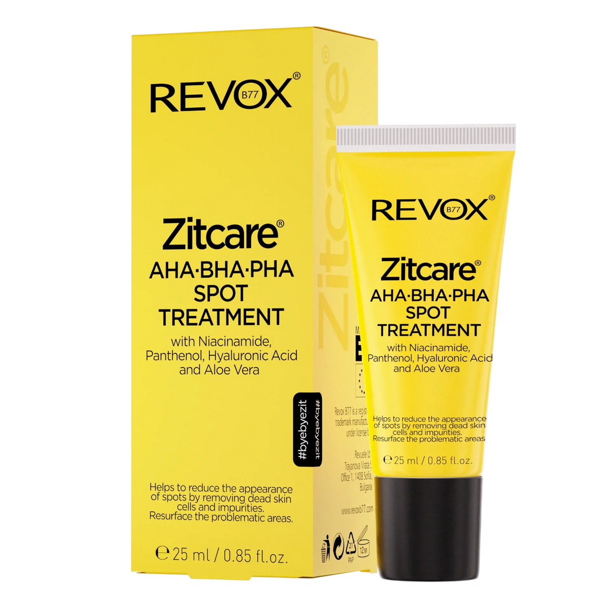 REVOX B77 Zitcare AHA/BHA/PHA – punktuelle Pflege bei Hautunreinheiten, 25 ml
