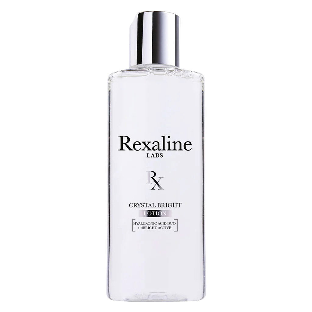 Rexaline, Crystal Bright, Hyaluronic Acid + 3 Bright Active, Illuminating, Exfoliating Lotion, 150 ml