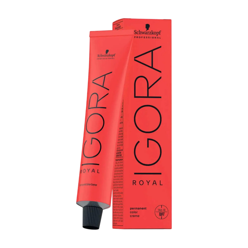 Schwarzkopf Professional, Igora Royal, Permanent Hair Dye, 6-00 Dark Blonde Natural Extra, 60 ml