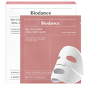 Set, Biodance, Collagen, Pore Minimizing, Sheet Mask, For Face, 4 pcs, 34 g
