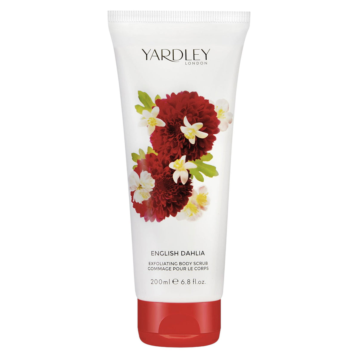 Yardley, English Dahlia, Exfoliating, Body Scrub, 200 ml