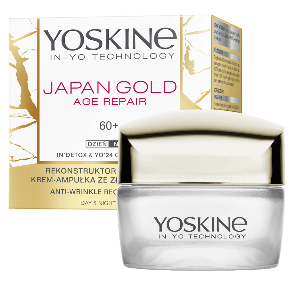 Yoskine, Japan Gold 60+, Repairing, Day & Night, Cream, Face, 50 ml